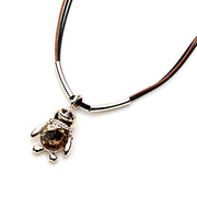 Smiling Penguin a Crystal pavé pendant necklace collar accessories female pendant jewelry pendant jewelry 350830