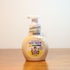 韩国进口正品CJ LION 希杰狮王 泡沫保湿 洗手液 250ml敏感肌肤型