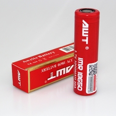 百分百正品 AWT 18650 红皮 动力电池 电子烟电池 3000mAh 40A