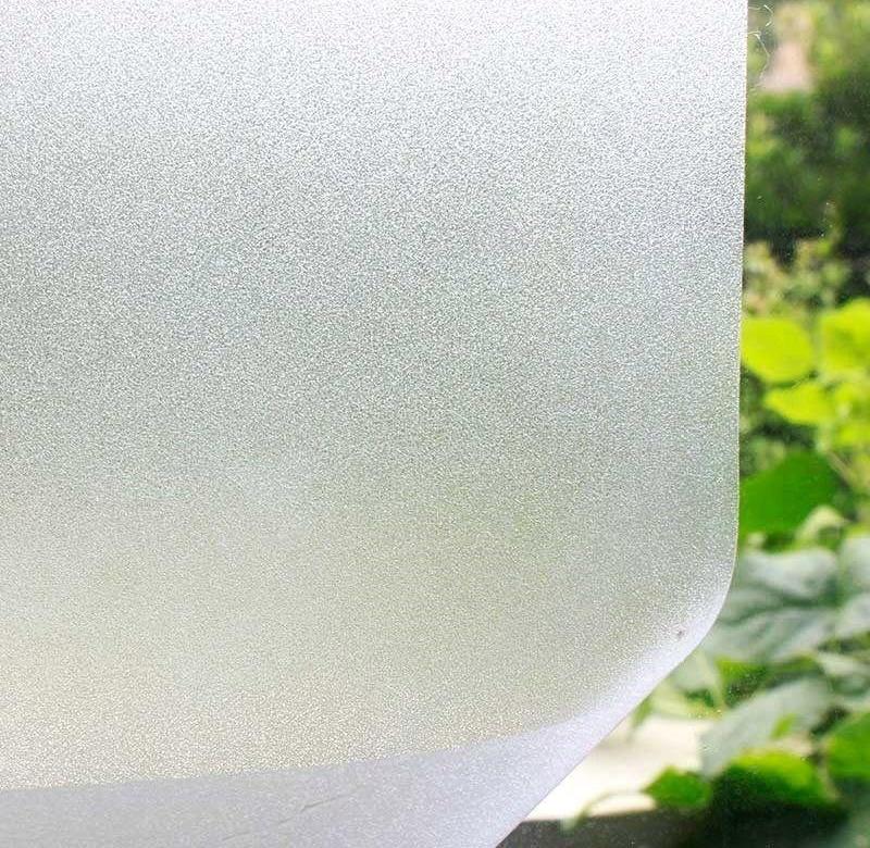 哑光专用不透影玻璃贴纸毛玻璃自加厚防走光磨砂贴膜耐高温半透明