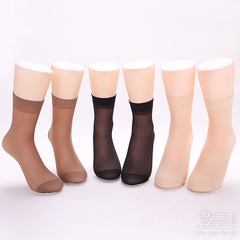 10双装 袜子 女 丝袜 隐形短袜 透明 薄肤色防勾丝袜 肉色超薄袜