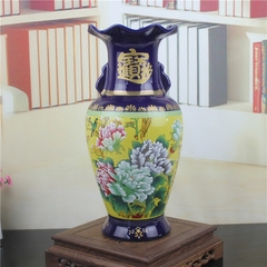 景德镇陶瓷器花瓶现代时尚家饰工艺品摆件家居客厅酒柜装饰品摆设