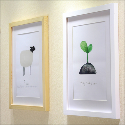 实木画框相框挂墙4k8开16寸18寸24寸36 40寸a3a4广告裱框画框