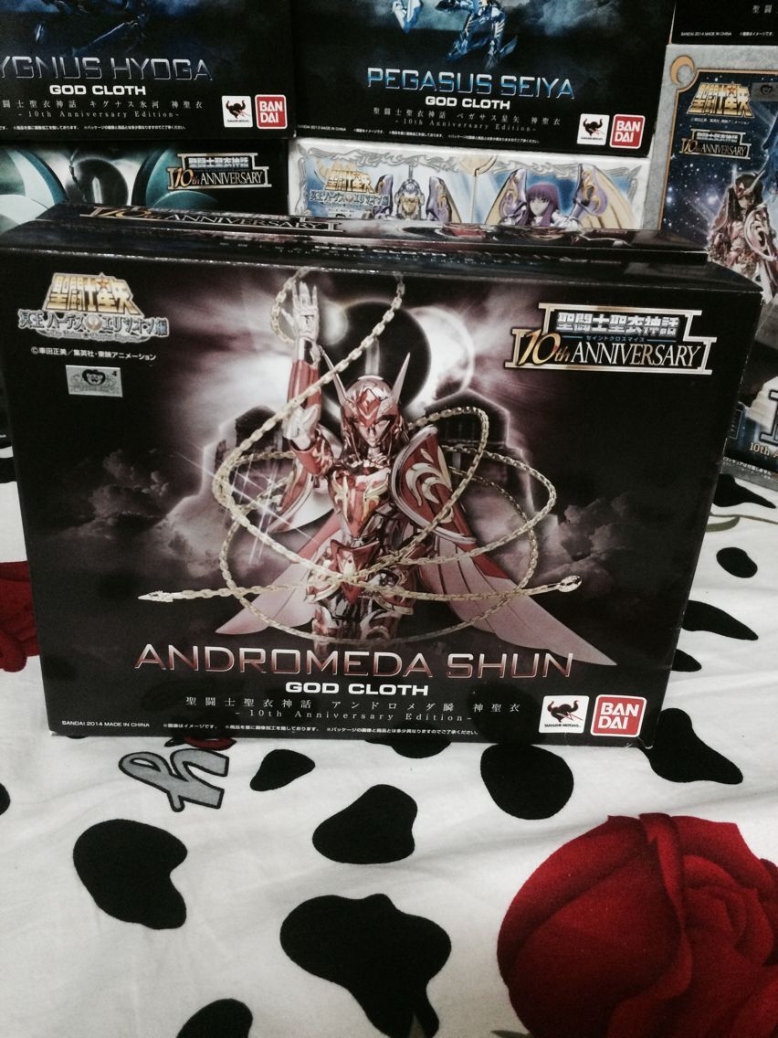 促销现货 万代 圣斗士星矢 圣衣神话 神仙女座 10周年 瞬神圣衣|msdalam kategori mod main/animasi/Zhou Bian/cos/permainan papan, up/model Mech/robot/kelas ubah bentuk, kawasan model Saint Seiya - dari Buy2taobao.com untuk memberikan perkhidmatan ejen Taobao profesional membeli