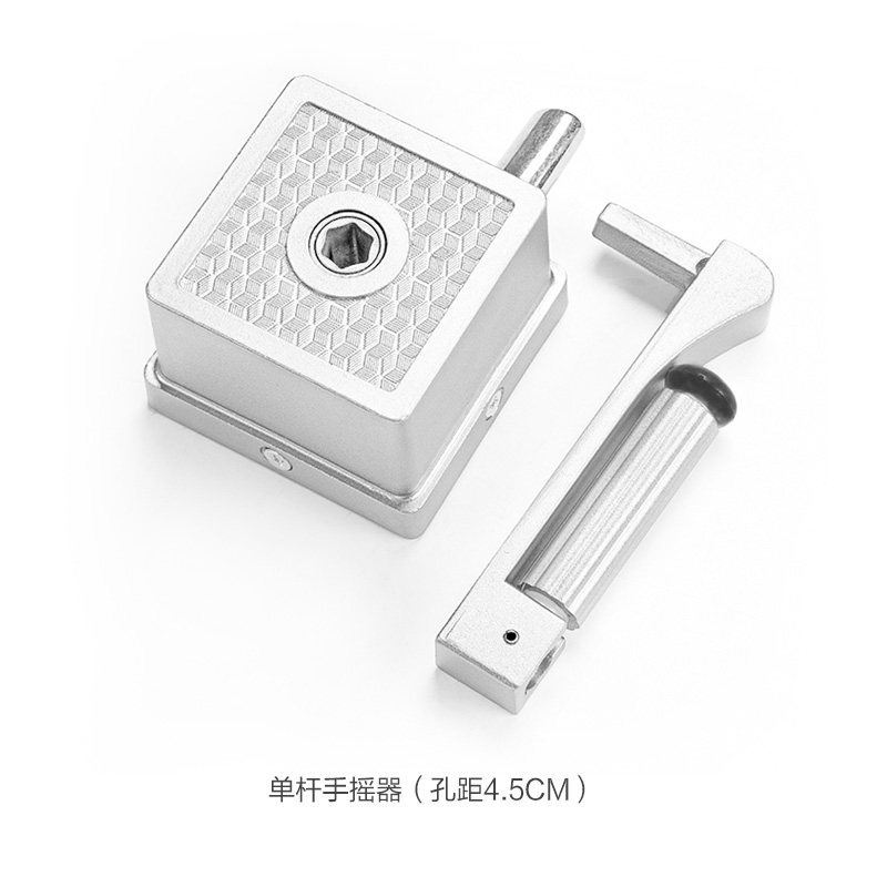 一折晾衣架配件 手摇器_升降晾衣架配件手摇器双杆手摇阳台晒衣架升降