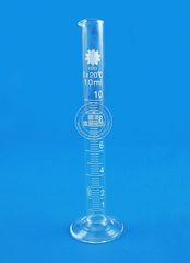 玻璃量筒100ml 带刻度 化学实验室用品 玻璃仪器材耗材