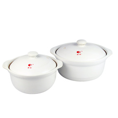 正品康舒1 D汤煲2件套 陶瓷煲 陶瓷砂锅 炖锅炖煲
