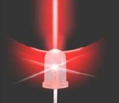 ★莱特灯具★千支红光LED，红色发光二极管，聚光，灯箱LED