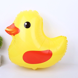 小黄鸭气球图片