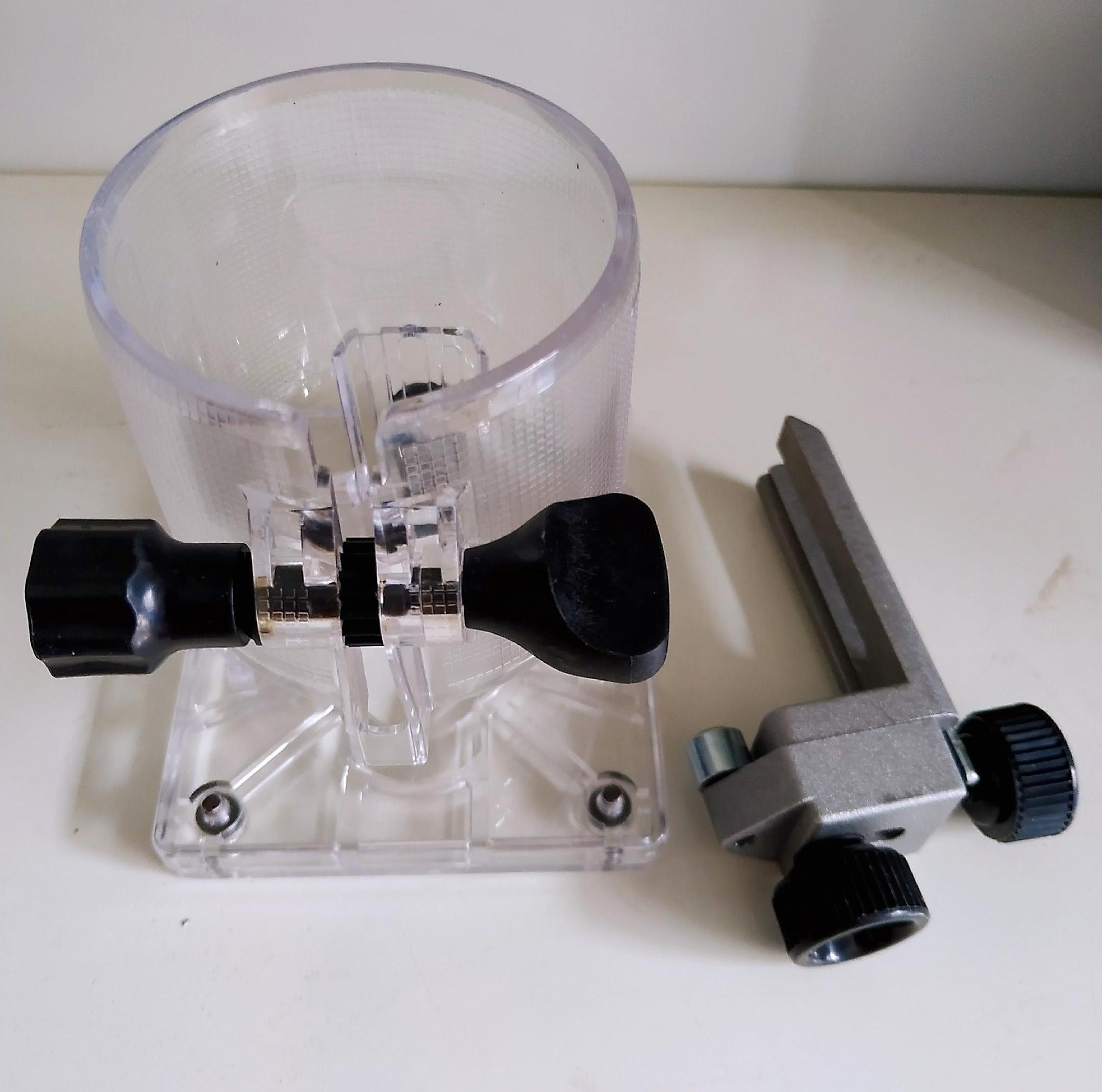 淼修边机配件 万用 靠山机倒装板改装多功能电刨子小型靠山底座配