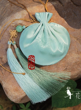 古风流苏汉服自制diy手工荷包