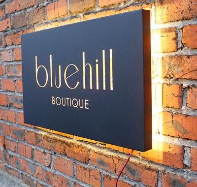 灯箱门头定做招牌led金属铁艺户外个性镂空发光字烤漆创意背光