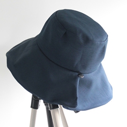 日系大帽檐渔夫帽子女春夏防晒遮阳帽简约百搭