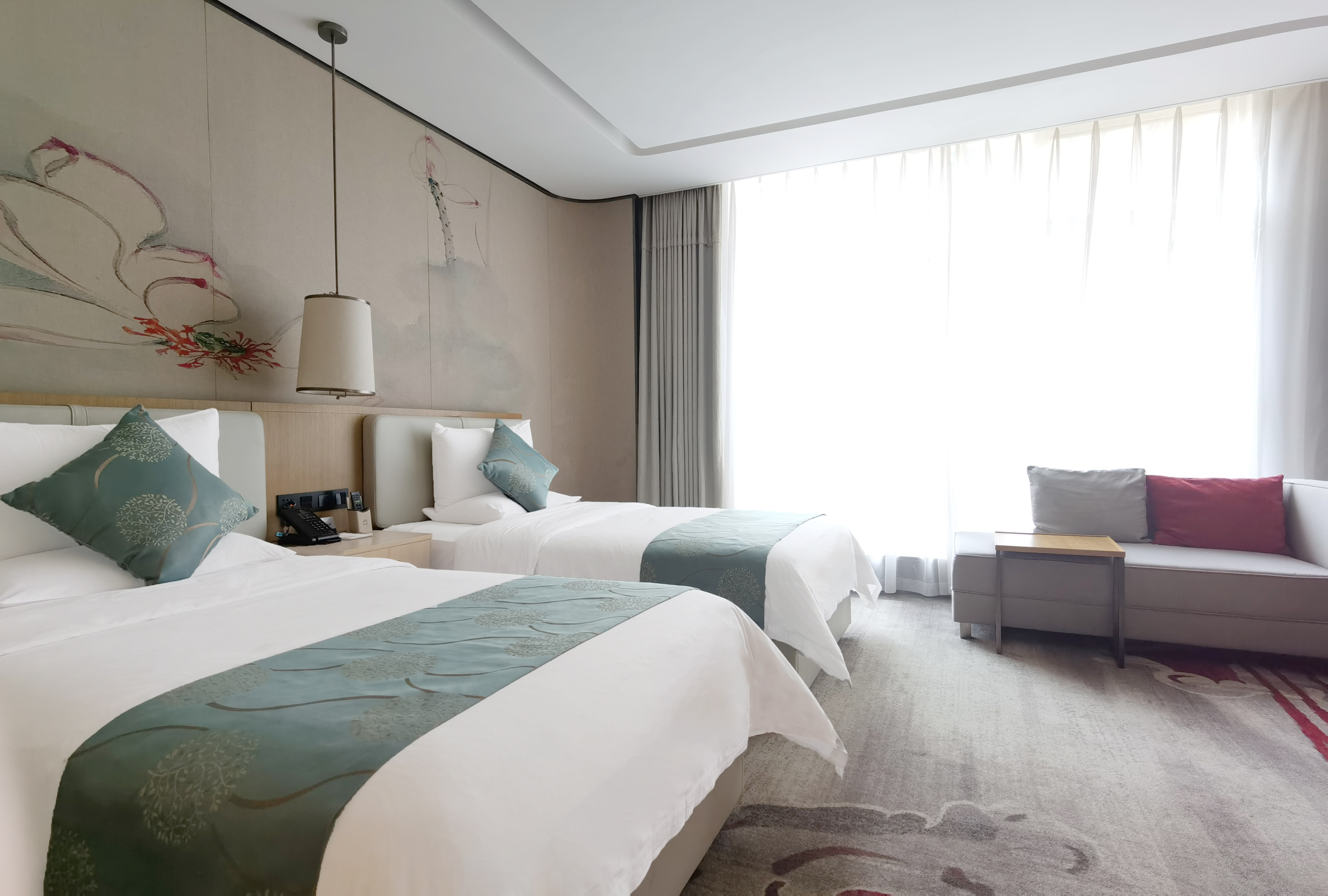 长沙雅美酒店豪华华双人间酒店客栈日历