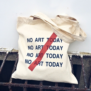 lv購物袋紅裡和白裡哪個好看 原創字母帆佈袋帆佈包女單肩韓版藝術文藝個性包佈袋子購物袋 lv購物袋包