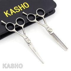 KASHO 理发剪刀美发剪刀单尾钉平剪牙剪套装工具发型师专用包邮