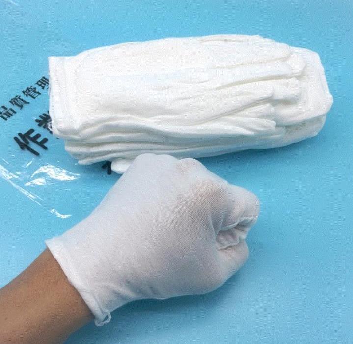 纯棉布手套薄100%全棉图片