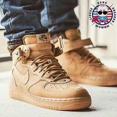 留学僧Nike Air Force 1 High AF1小麦色高帮807617-882096-200