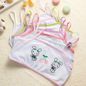 儿童内衣女小学生发育期薄款图片