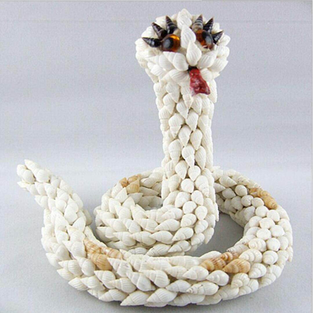 尤布乐 创意家居摆件 十二生肖 生日礼物海螺动物 贝壳工艺品 生