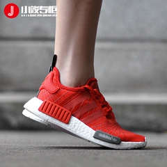 Adidas/三叶草 NMD 红色 黑色 蜘蛛网 跑鞋 S79385 S79386