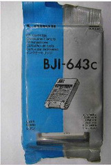 原装佳能BJI-643C CANON 643 蓝色墨盒 佳能643墨盒 BJC-800墨盒