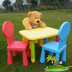 黄色儿童桌 学习桌 宝宝桌 儿童写字桌课桌