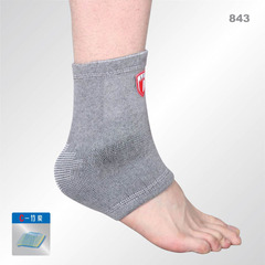 LDT843 保暖竹炭针织篮球羽毛球健身扭伤防护护踝 专业运动护脚踝