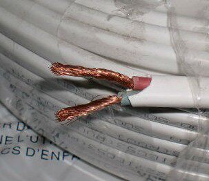 电线电缆4平方2芯软护套线rvv24信号线电源线纯铜