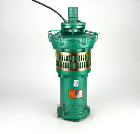 qy3000立式三相电油浸充油式二寸农用高压高扬程2寸380v潜水泵3kw