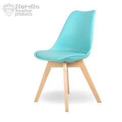 北欧实木餐椅伊姆斯洽谈创意书桌椅现代简约休闲椅办公电脑木椅子