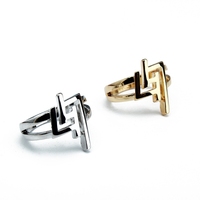 星美饰鹿晗同款韩国不对称悬挂链条耳环耳钉气