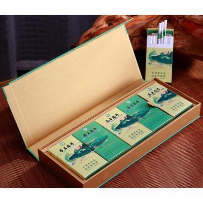 正品茶王龙井绿茶茶烟一条细支包邮男女士细支替烟神器西湖茶叶菸