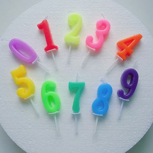 生日蛋糕数字蜡烛