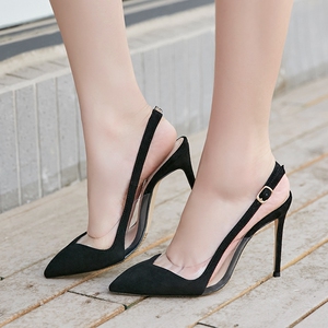 浅口透明高跟鞋女图片