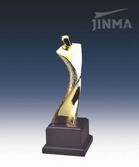 金鹰奖杯JM-GL209 高尔夫金属奖杯/高尔夫造型/个性奖杯