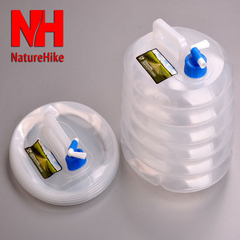 NatureHike10L-15L折叠水桶 折叠水壶 折叠水袋 食品级PE装饮用水