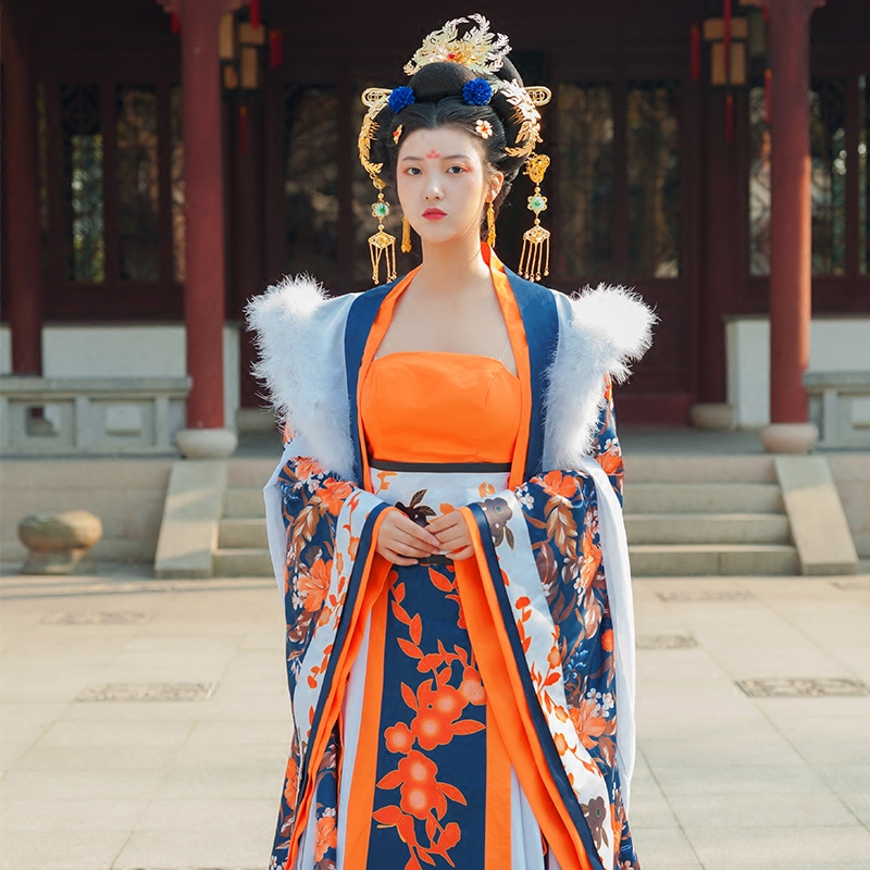 珂卡蝶影视古装杨贵妃同款唐朝儒裙贵妃服皇后服演出服