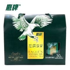 鹰牌花旗参茶 3g/袋*10袋*3罐