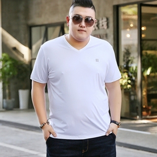 300斤男t恤特大号加肥加大