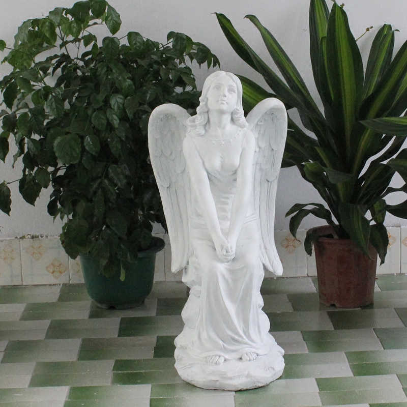 花园天使雕塑摆件别墅阳台户外庭院欧美式家居装饰品布置摄影道具