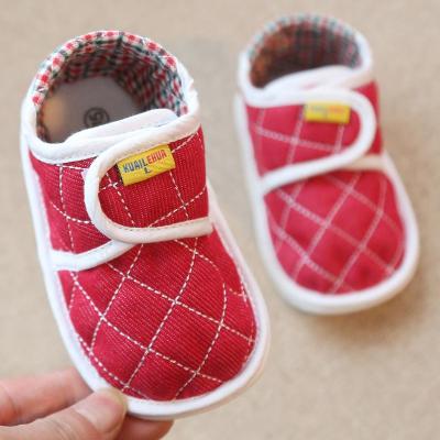 婴儿鞋布鞋0-1岁软底手工学步图片
