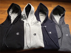 现货 Champion Hoodies 冠军 刺绣 基础经典款 多色 加绒卫衣帽衫