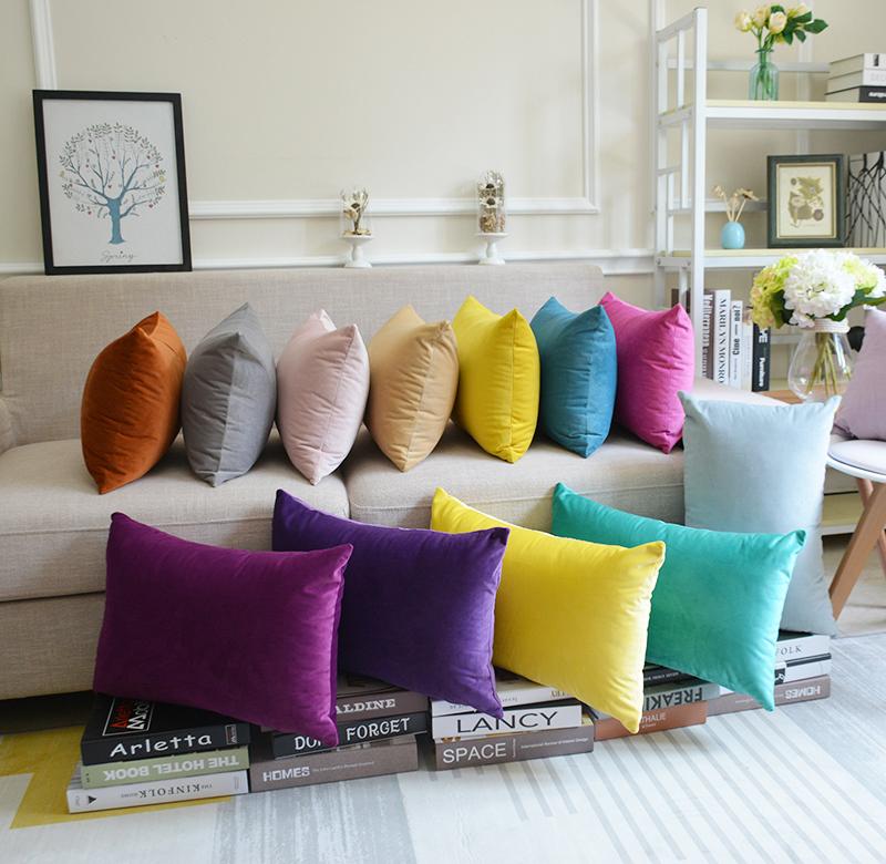 金黄色沙发垫欧式图片