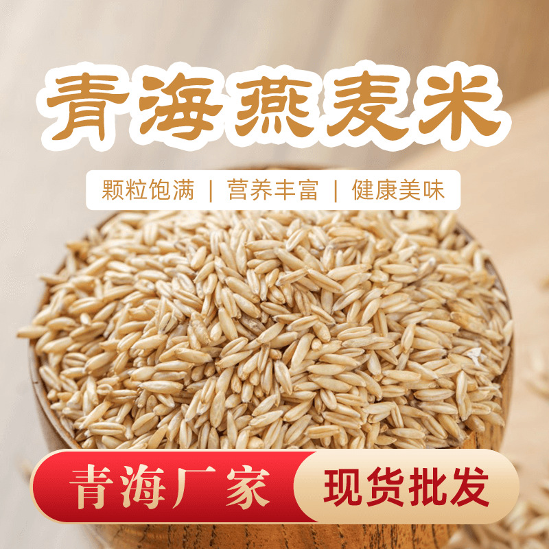 正宗青海燕麦米新米纯生裸燕麦仁优质莜麦胚芽米粗粮五谷杂粮