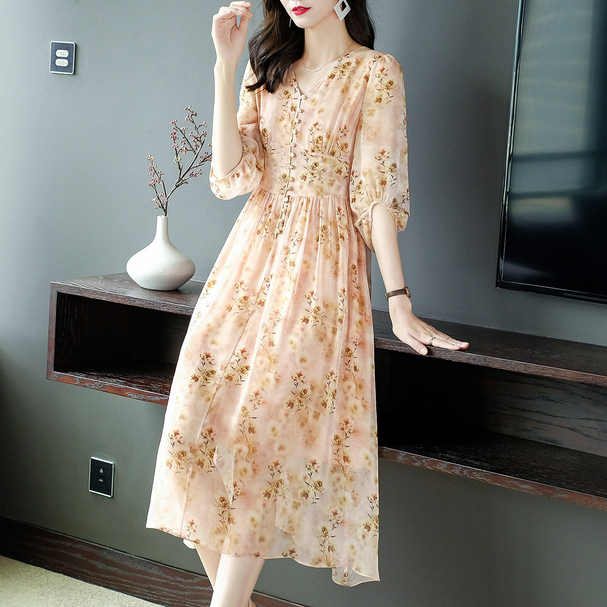 高端大气奢华连衣裙-特价促销-优惠券领取-价格|多少钱|什么牌子好-35