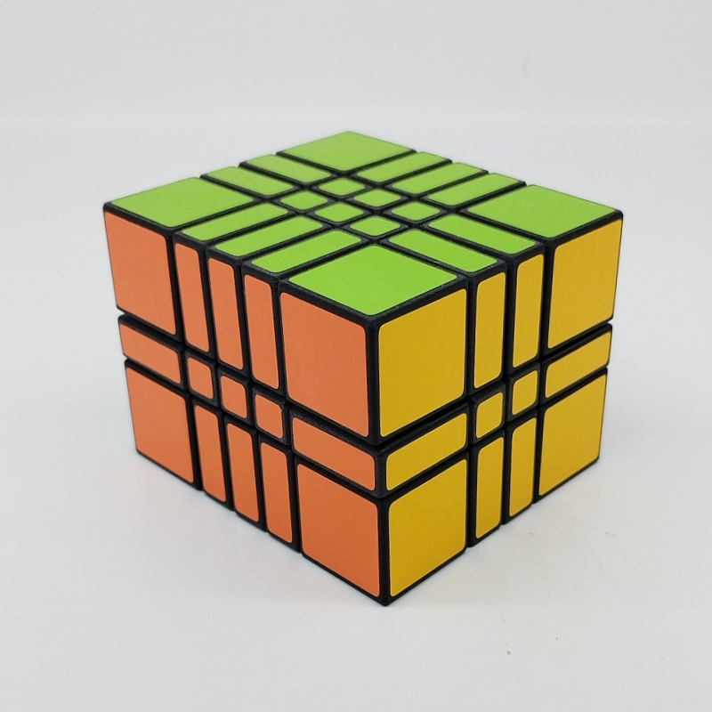 3D打印 Stealth Cube 3×4×5魔方 345阶隐魔方 三四五阶不等距