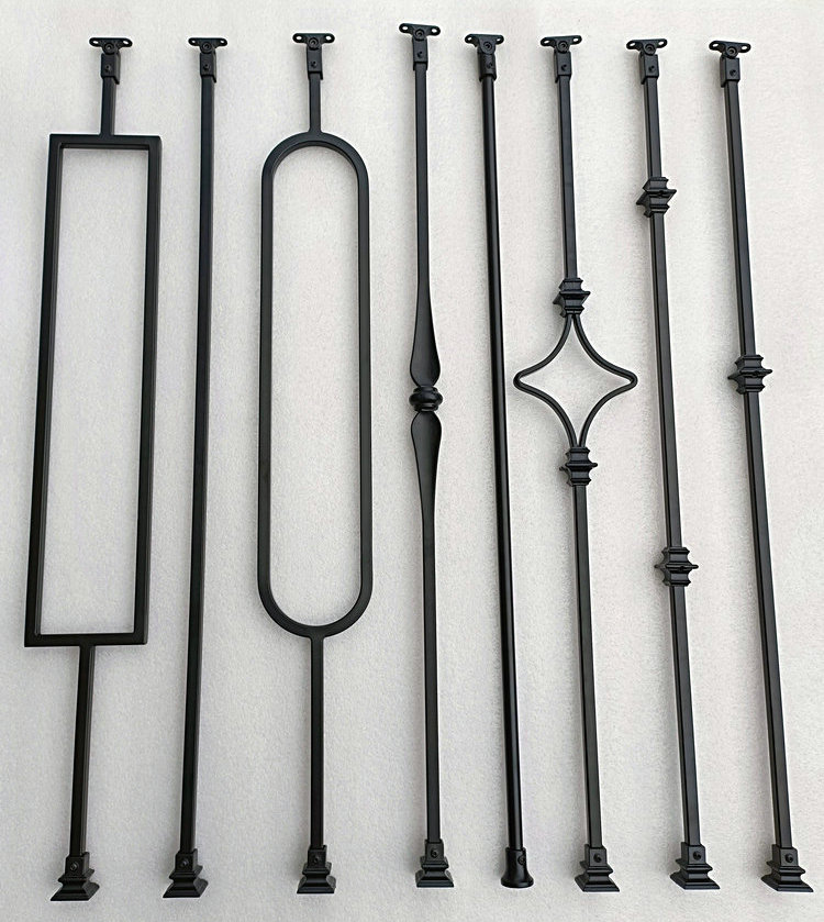 良品优选铁艺单根组装楼梯立柱配件扶手围护栏杆新中式欧高性价比