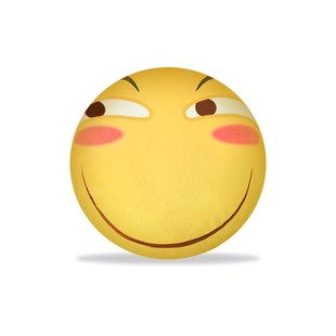 moeyu 滑稽脸抱枕害怕脸表情包靠枕动漫周边二次元装逼恶搞公仔图片