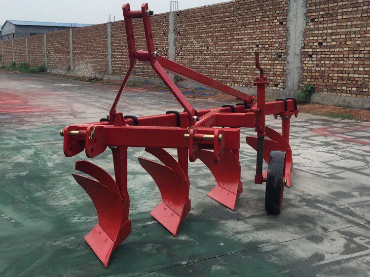 土地铧式犁 配套拖拉机后悬挂四/五铧犁1l-425耕种机械